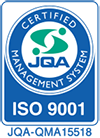 ISO9001認証を取得