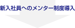 新入社員へのメンター制度導入