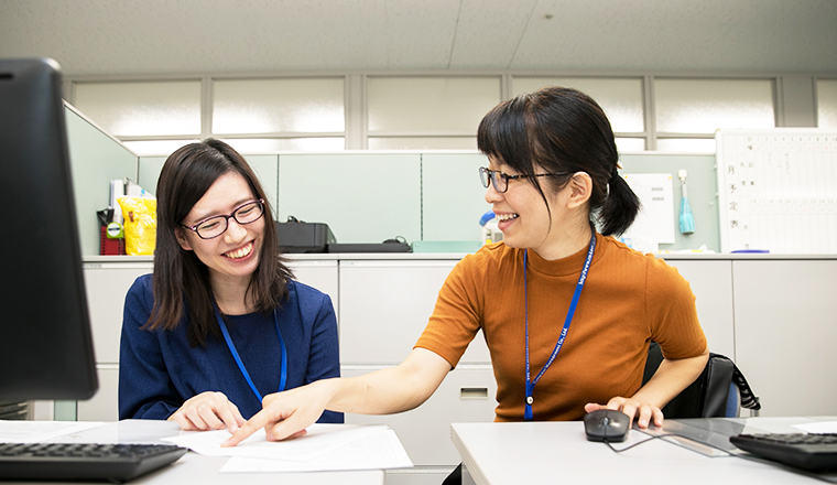 「社員を大切に」「人間性の向上」 がモットーです。