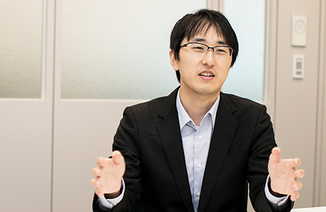 インタビュー写真