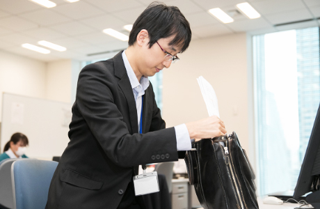 インタビュー写真