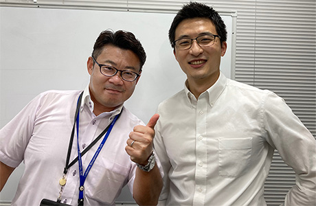 インタビュー写真